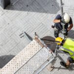 Stabilizacja rusztowania